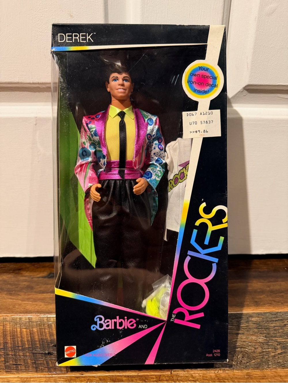 The Rockers Barbie - 1986 Brand New - Derek